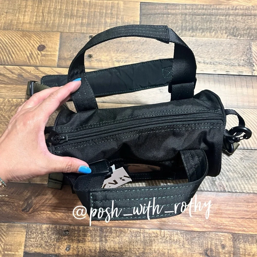 Zara Mini Nylon Duffel Tubular Crossbody, NWT - Picture 8 of 12